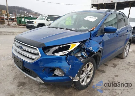 2018 Ford Escape Se из США, поврежденный, VIN 1FMCU9GD1JUA81546